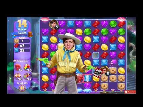 Wonka's World of Candy Level 691 NO BOOSTERS - A S GAMING ✔