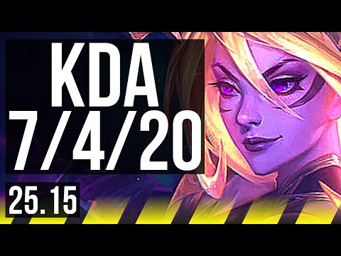 LUX & Vel'Koz vs YUNARA & Zilean (ADC) | 7/4/20 | EUW Master | 25.15