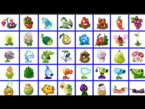 Random 40 OLD Premium Plants Max Level Power Up Battlez - Who Will Win? - Pvz 2 Plant vs Plant