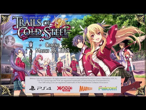 Trailer de The Legend of Heroes: Trails of Cold Steel