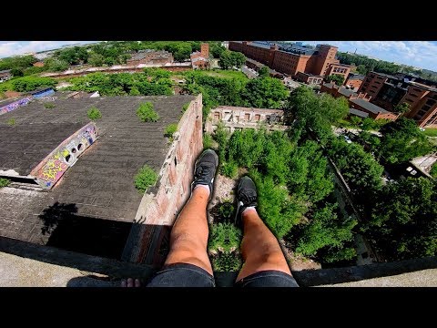 Zabawy na dachu olbrzymiej fabryki - POWRÓT - Urbex POV!