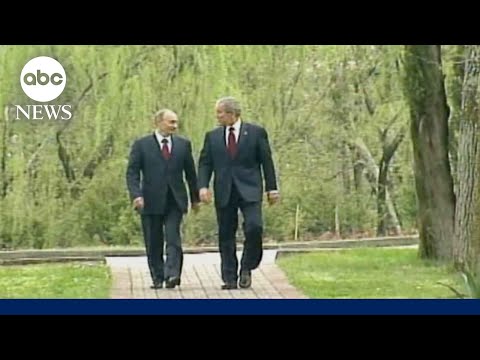 Look back on Putin's notable meetings with 5 US presidents