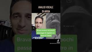 Analisi Vocale di Arisa #analisivocale #vocealtop