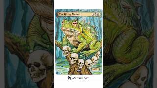 The Gitrog Monster by FZ AlteredArt #mtg #mtgart #mtgcommunity #magicthegatheringtcg #mtgalters
