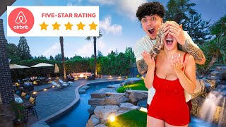 SURPRISING BRITNEY w/ A MEGA MANSION AIR BNB FOR HER 21st BIRTHDAY!!