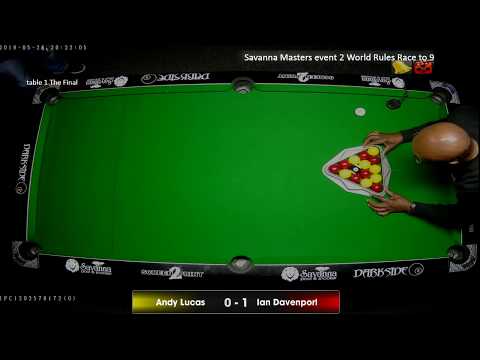 Andy Lucas V Ian Davenport Final