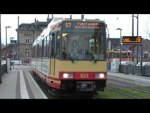 Straßen- und Stadtbahnen in Karlsruhe / KVV / AVG / VBK
