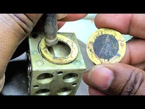 10 🪙 Coin ring making ! How to make a coin ring