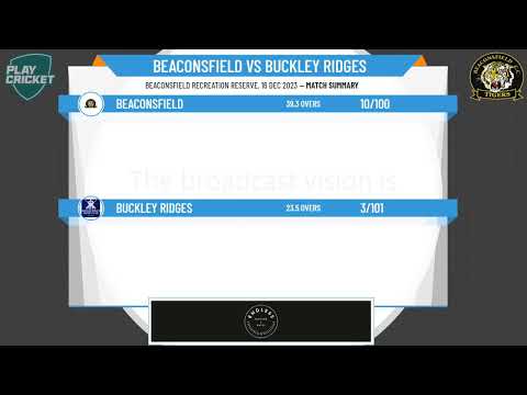 Dandenong District Cricket Association - Turf 1 Reserves - Round 8 - Beaconsfield v Buckley Ridges