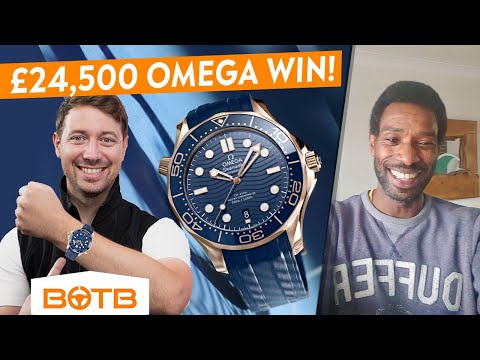"I'm Going To Tell My Wife!" £24,500 Omega Seamaster Watch! BOTB Winner