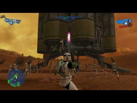 Star Wars Battlefront (2004) - Geonosis: Spire but it's 200v200 gameplay Republic