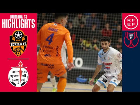 Resumen #PrimeraDivisiónFS | CD Burela FS 2-2 Noia Portus Apostoli | Jornada 13