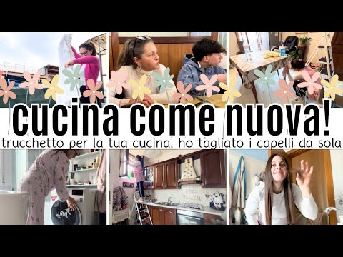 Ecco come far rinascere la tua cucina/ ho provato a tagliare i capelli da sola/ cena fuori/ debbyg✨