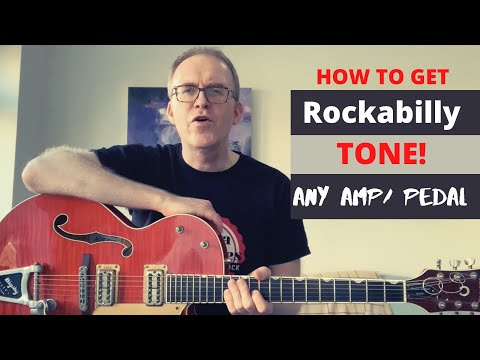 HOW TO GET GREAT ROCKABILLY / ROCK 'N' ROLL GUITAR TONE with ANY delay pedal, ANY amp and ANY guitar