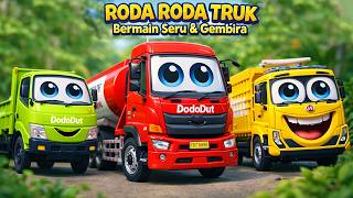 Download lagu Roda Roda Truk Berputar - Lagu Anak Roda Truk Terbaru 🚛🎶| Lagu Truk Anak Belajar Berlalu Lintas 🚦🚧 mp3