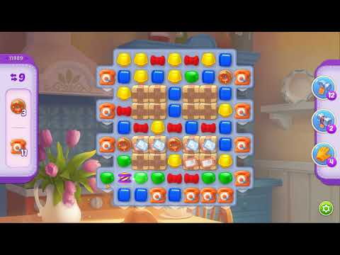 Homescapes Level 11989 No Boosters Gameplay #Bubunka