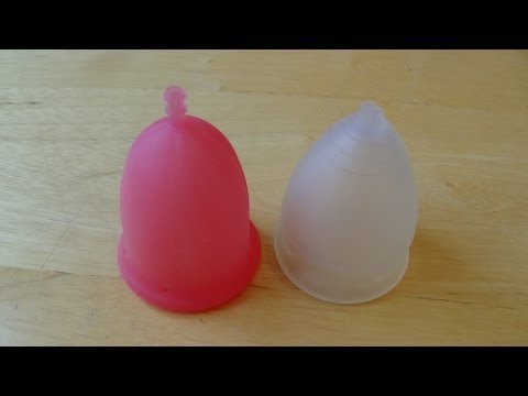 Si-Bell vs Lunette menstrual cup