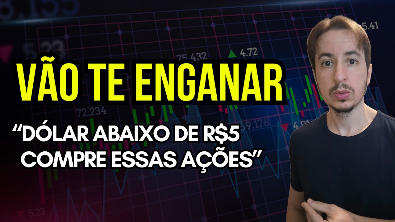Hora de Trocar Ações? Dólar abaixo de 5 e você vai acabar fazendo M#
