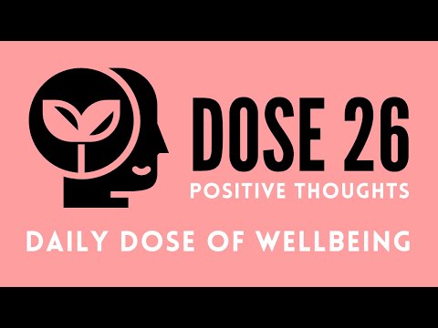 Dose 26 | daily dose of wellbeing [positive thoughts] #Shorts