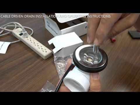 Hydro Systems | How To Install Cable Driven Drain