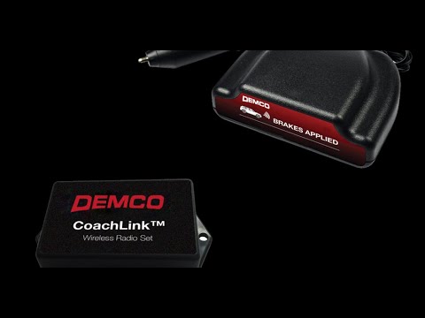 How to install and troubleshoot Demco's wireless coach link on the Air Force One