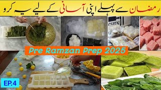 Ramzan Ki Tayari | 4 Clever Ways To Use Your  Ice Cube Try | Make And Freeze | Homesensebyrabia