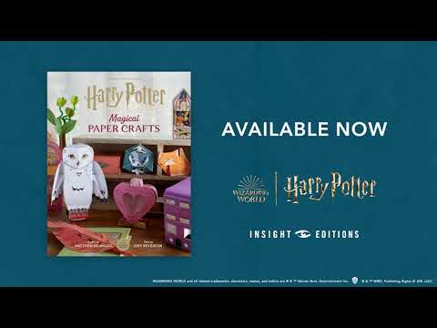 Книга Harry Potter: Magical Paper Crafts video 1