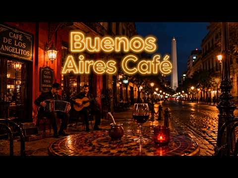 Buenos Aires Café - 3 Hour Tango Jazz | Argentine Café Music for Study & Relaxation