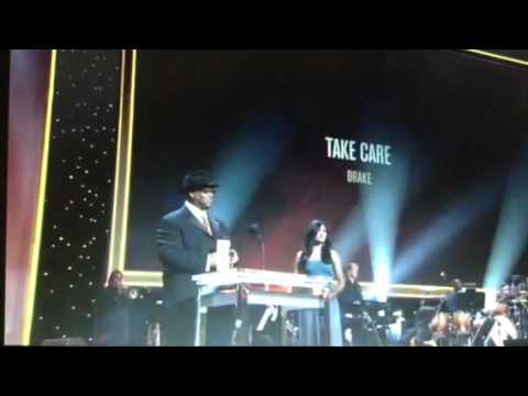 Drake Wins Best Rap Album (Grammy's 2013)