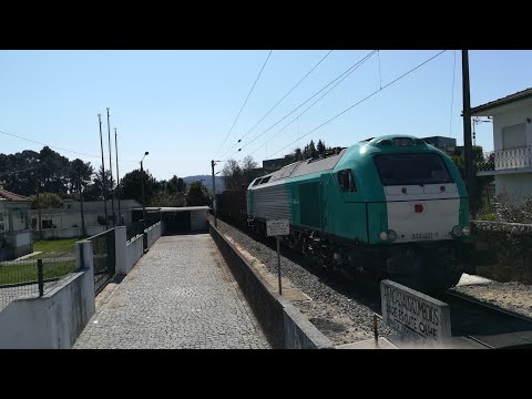 Comboio internacional n° 48898 Ibercargo 021 Barcelos