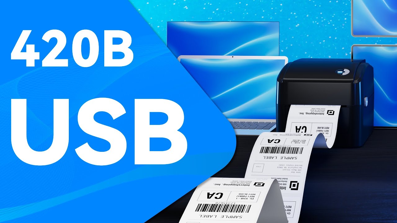 How to install the printer USB driver on Windows