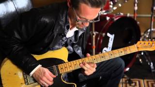 The Fabulous Thunderbirds Mike Keller guitarist demos a Grammatico LaGrange tube guitar amp