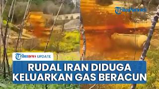 Israel Hadapi Masalah Baru, Asap Berwarna Oranye Muncul dari Puing Rudal Iran Picu Spekulasi Beracun