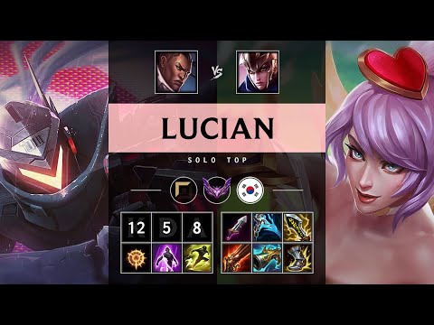 Lucian Top vs Quinn - KR Master Patch 25.21