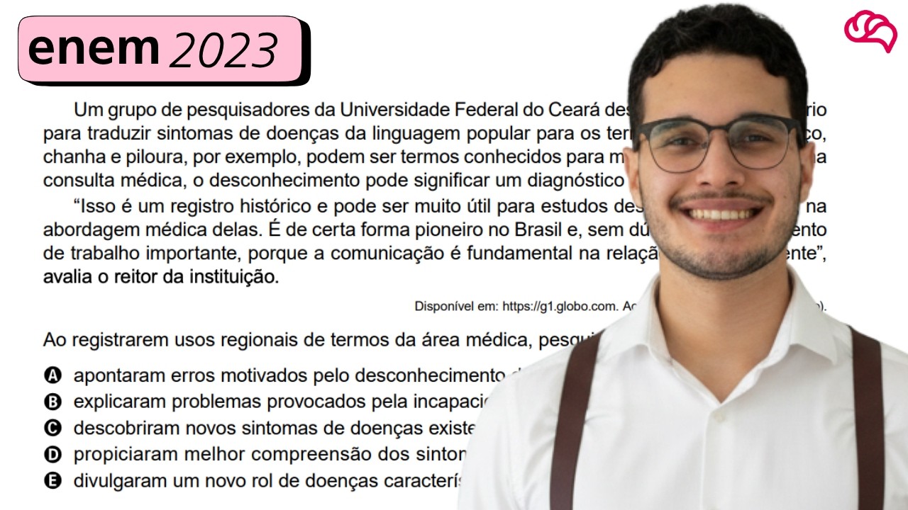 Resolução em Vídeo — Questão 21 ENEM 2023