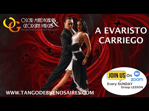 A EVARISTO CARRIEGO Forever #Tango #Orquesta Georgina Vargas & Oscar Mandagaran in Amsterdam