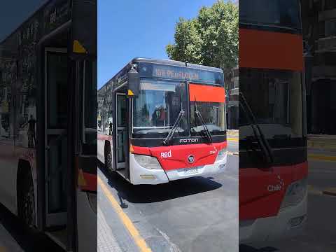 micro foton C12 de la empresa voy Santiago 14 recorrido 106 #transantiago