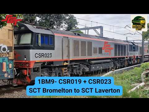 23/02/26 SCT Logistics Intermodal 1BM9 passing Homebush 