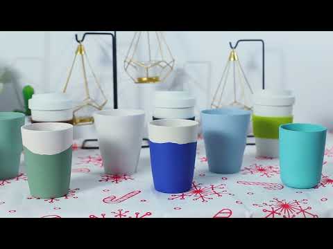 Find our Eco Friendly Bamboo Cups and Plant- based PLA Coffee Cups