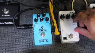 Video thumbnail for MXR M234 Analog Chorus VS JHS Series 3 Chorus by Kevys RC & Music