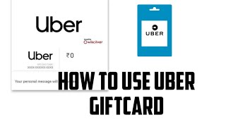 How to redeem #UBER Gift Card ।।  How to Claim #UBER #Vouchers