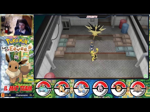 [Pokemon Let's go!]  Doppia palestra e CATTURIAMO ZAPDOS!!!