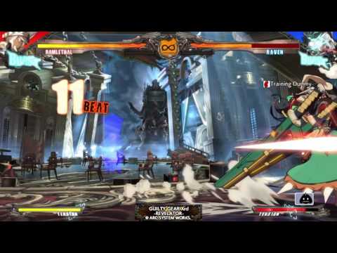 GGXRDR 1.04 - 6P vs Raven