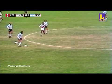 PERU 1 ARGENTINA 0 HD 1985 Maradona vs Reyna Martinez Morosini   El Veco