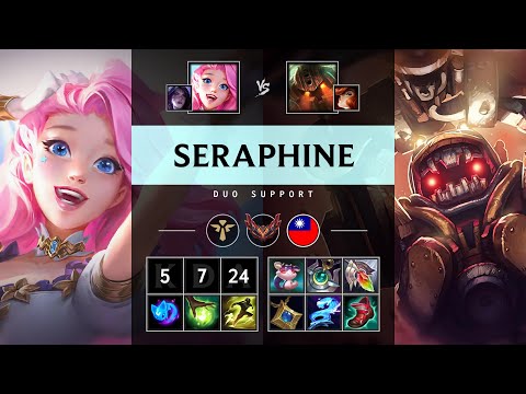 Seraphine Support vs Nautilus - TW Grandmaster Patch 25.07