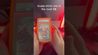 Guess which Pokemon paa card is the most $$ money #money #pokemon #pokemoncards #shorts