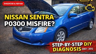 Nissan Sentra P0300 Misfire Fix (2007–2012) | Step-by-Step DIY Diagnosis