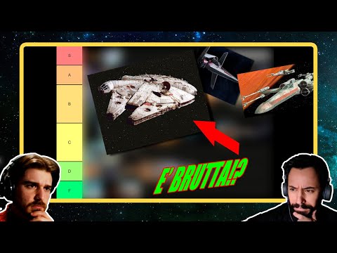 La nostra TIER LIST delle astronavi e dei veicoli di STAR WARS | Tier list