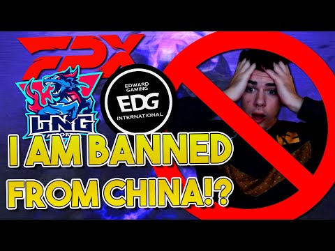 WTF I AM BANNED FROM CHINA - League of Legends