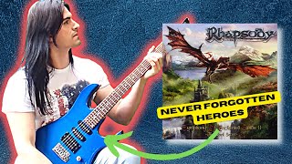 Never Forgotten Heroes - Rhapsody solo cover